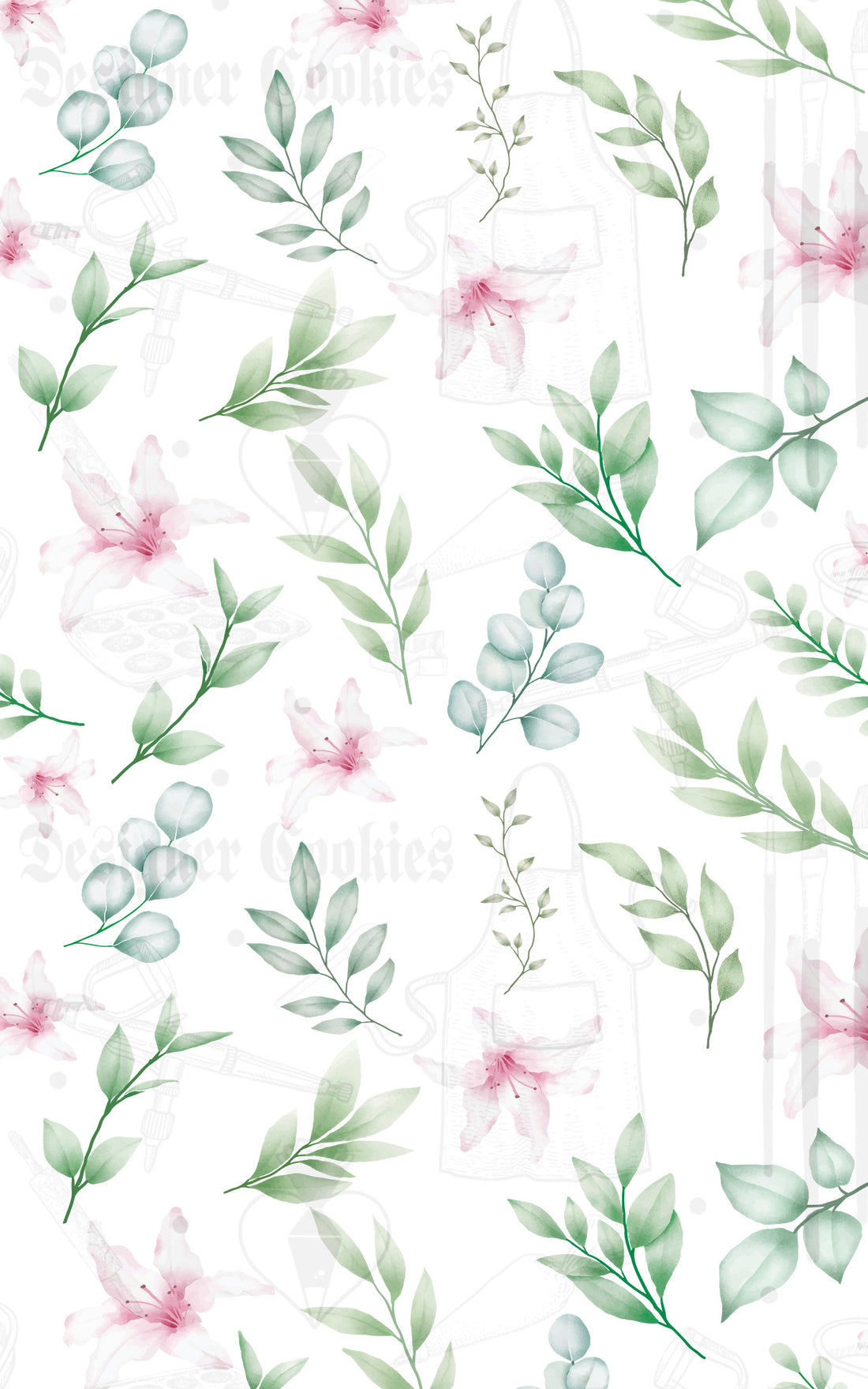 5"X8" Floral and Plaid Physical Box Backer (25 pcs.)