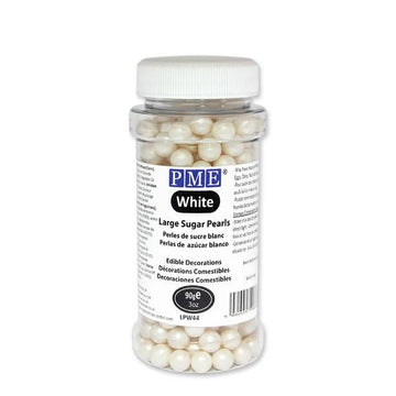 Large White Sugar Pearls