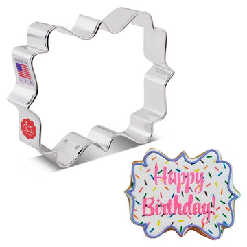Plaque Frame Cookie Cutter