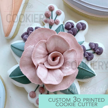 Floral Cluster Cookie Cutter