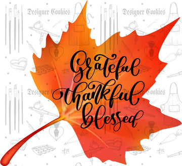 Grateful Thankful Blessed Physical Tag (25 pcs.)