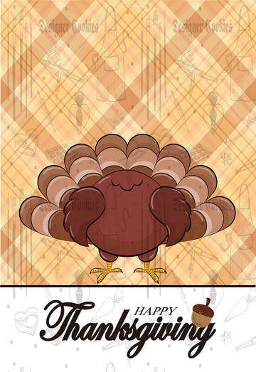 Turkey physical Cookie Card (25 pcs.)