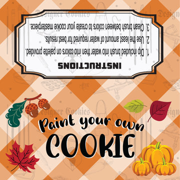 Fall PYO Physical Bag Topper (25 pcs.)