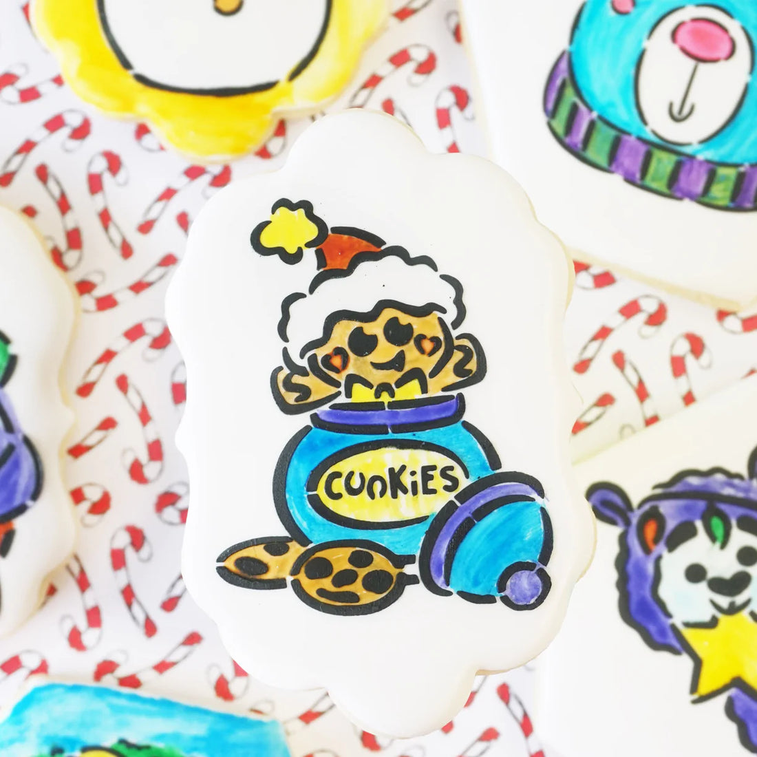 Cookie Jar Gingerbread PYO Stencil