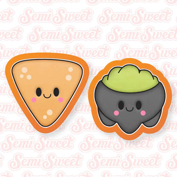 Chip and Guacamole Mini Cookie Cutter Set