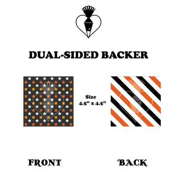 Halloween Dual-Sided Box Backer