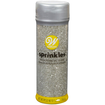 Silver Pearlized Sugar