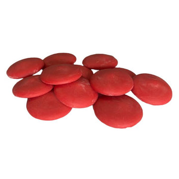 Merckens Red Chocolate Melting Wafer