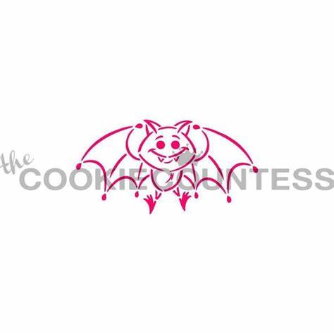 Bat PYO Stencil