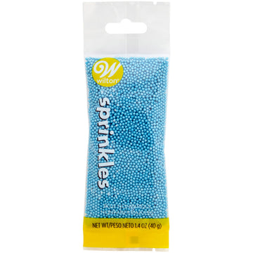 Blue Nonpareils Sprinkles Pouch