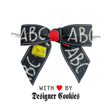 Chalkboard Pretied Bow on a Wire