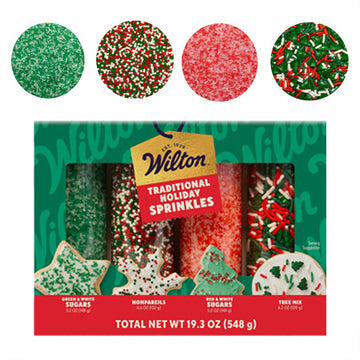 Wilton Mega Traditional Holiday Sprinkle Set