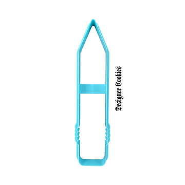 8" Designer Cookies Pencil Cookie Cutter