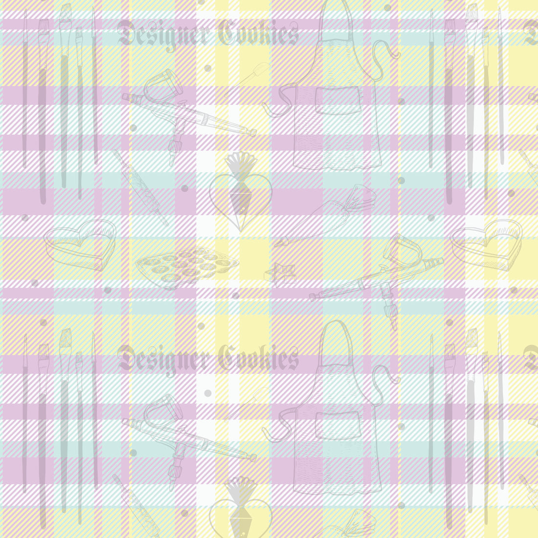 Pastel Square Physical Box Backer (25 pcs.)