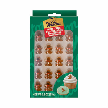 Mini Gingerbread Royal Icing Decorations
