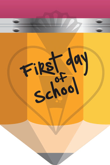 First Day Pencil Physical Tags