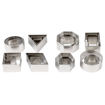 Steel Geometric Shapes Cutter Set