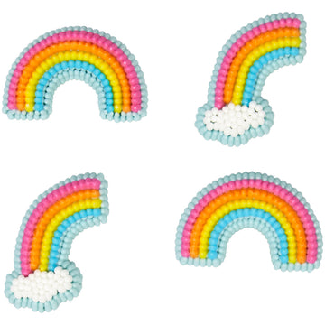 Rainbow Icing Decorations