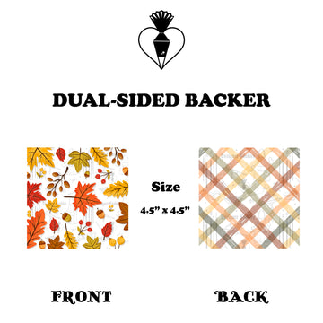 Dual-Sided Fall Physical Box Backer