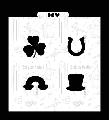 Irish Silhouette Stencil for St. Patrick's Day