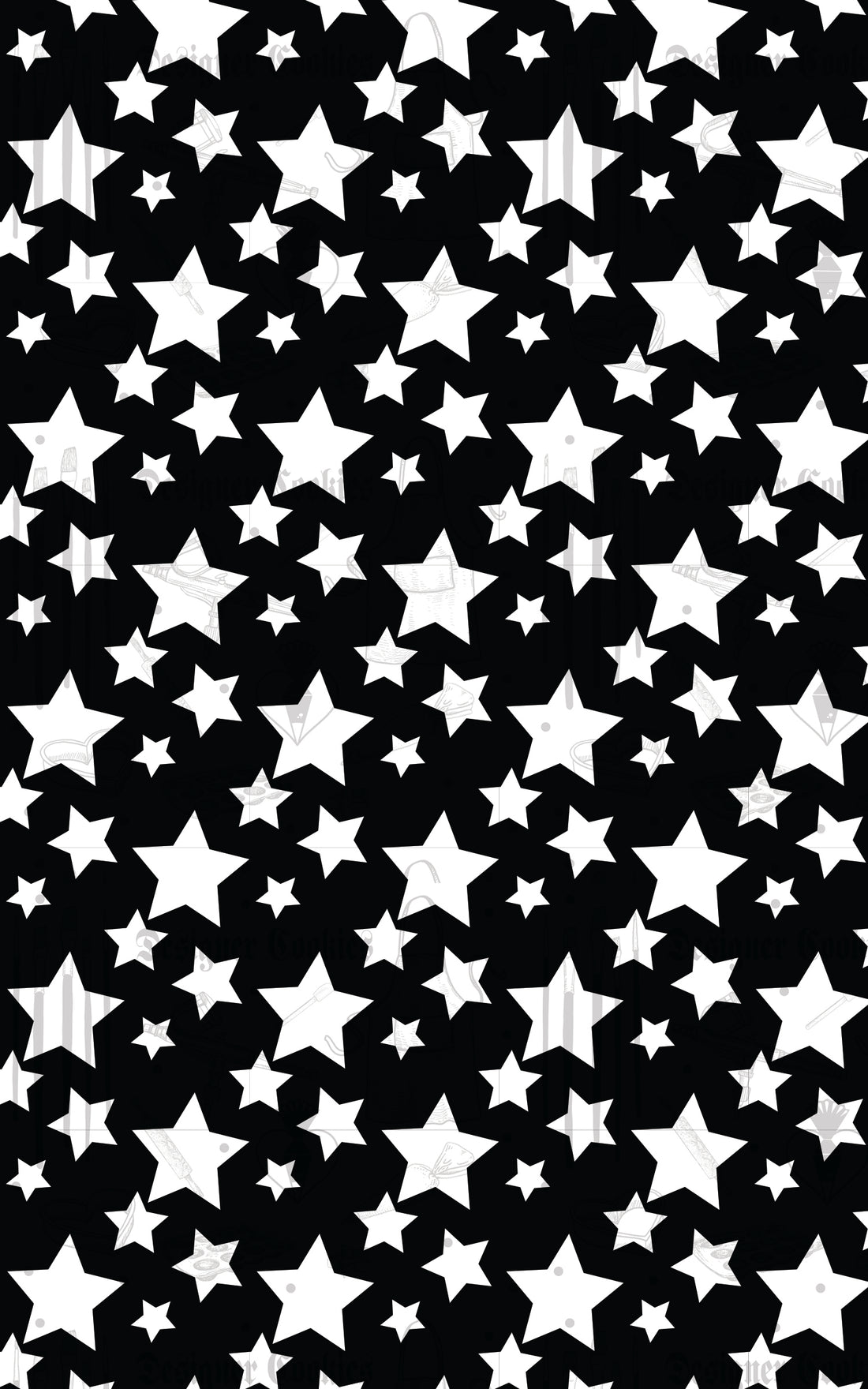 5"X8" Star Box Backer (25 pcs.)