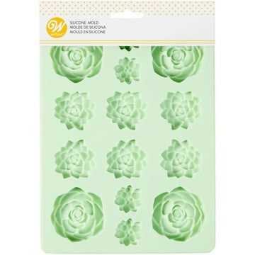 Succulents Silicone Candy Mold - Designer Cookies ™ STUDIO