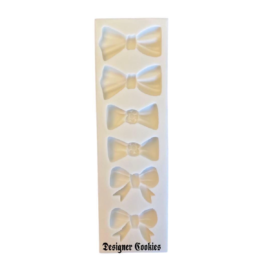 Elongated Bows Mold - Designer Cookies ® STUDIO