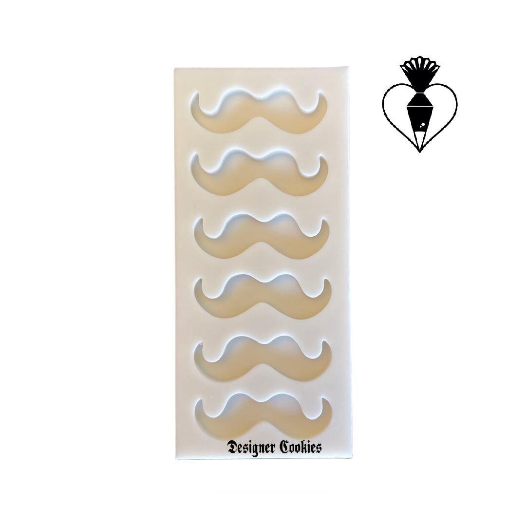 Moustache Mold - Designer Cookies ® STUDIO