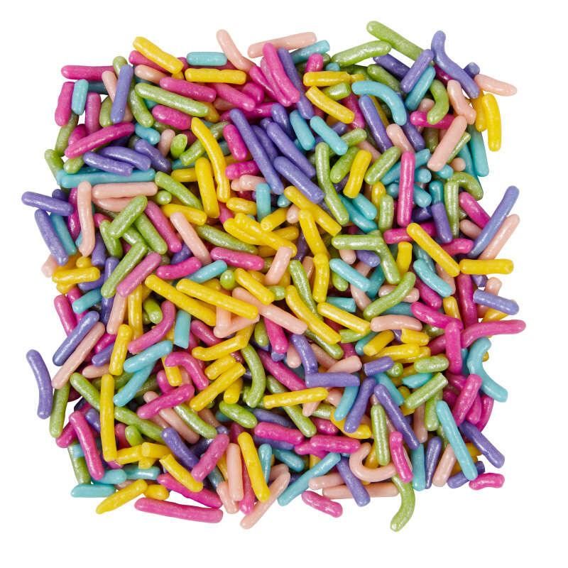 Pastel Pearlized Jimmies Sprinkles - Designer Cookies ™ STUDIO