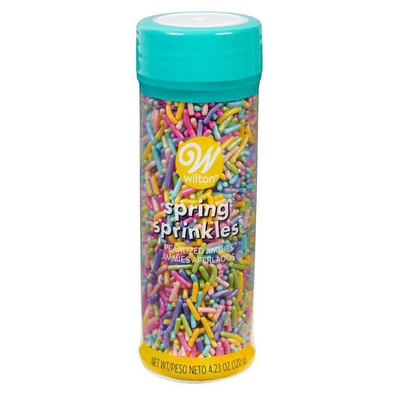 Pastel Pearlized Jimmies Sprinkles - Designer Cookies ™ STUDIO