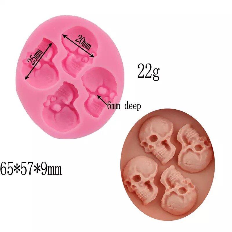 Skull Silicone Mold - Designer Cookies ® STUDIO