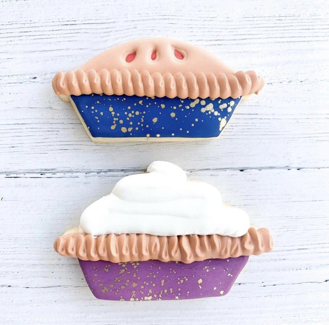 Brighton Cutters Pie Cookie Cutters - Designer Cookies ® STUDIO