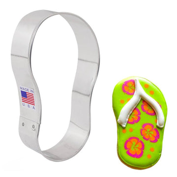 Flip Flop Cookie Cutter - Designer Cookies ™ STUDIO