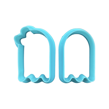 Mr. & Mrs. Boo Ghost Cookie Cutter Set - Designer Cookies ™ STUDIO