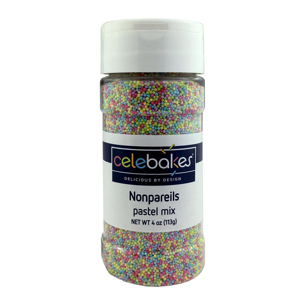 Pastel Nonpareil Mix (4 oz.) - Designer Cookies ® STUDIO