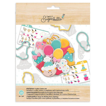 Sweet Sugarbelle Birthday Cookie Cutter Set - Designer Cookies ® STUDIO