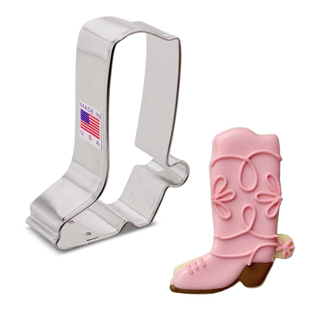 Cowboy Boot Cookie Cutter - Designer Cookies ™ STUDIO