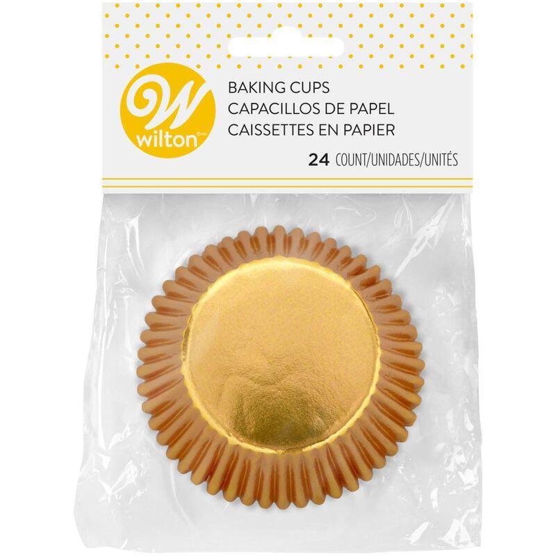 Gold and Silver Cupcake Wrapper - Designer Cookies ® STUDIO