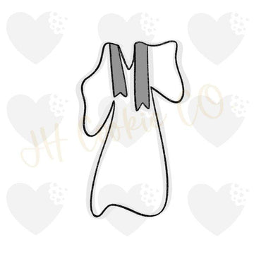 Graduation Gown Cookie Cutter - Designer Cookies ™ STUDIO