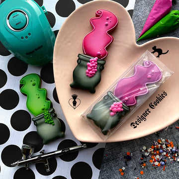 6.5" Long Clear Cookie Box - Designer Cookies ™ STUDIO