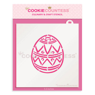 Easter Egg 1 PYO Stencil
