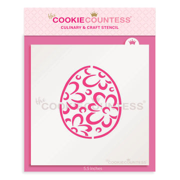 Easter Egg Flowers PYO Stencil