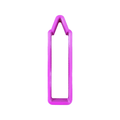 Regular and/or Mini Crayon Cookie Cutter - Designer Cookies ™ STUDIO