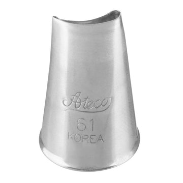Ateco Curved Petal Piping Tip No. 61 - Designer Cookies ® STUDIO
