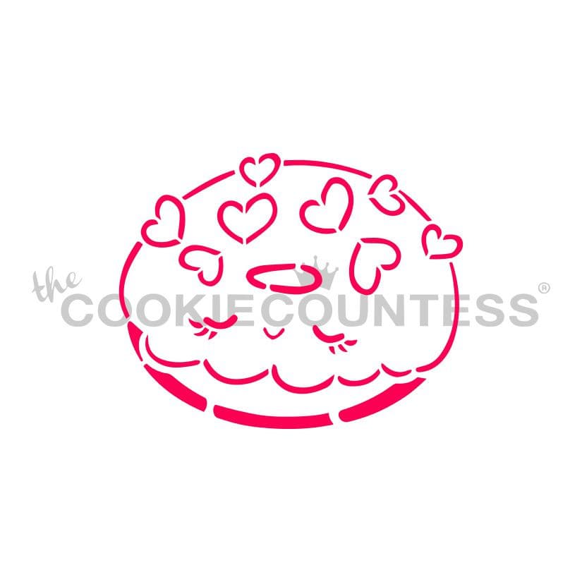 Donut Love PYO Stencil