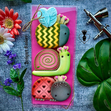 Three cookie Box - Designer Cookies ™ STUDIO