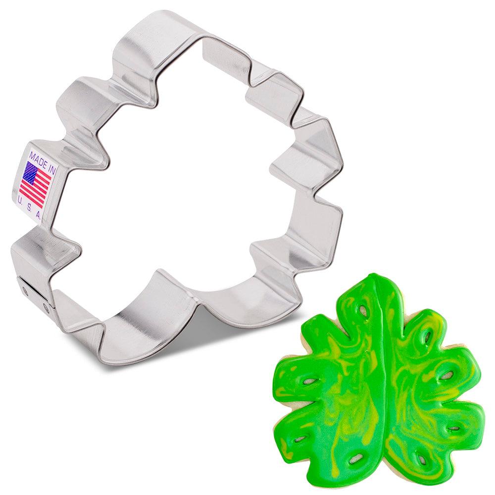 monstera leaf cutter Ann Clark Monstera Leaf Cookie Cutter
