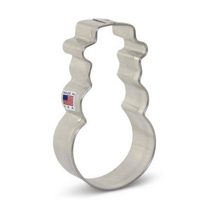 Mini Snowman Cookie Cutter - Designer Cookies ® STUDIO by ann clark cookie cutters