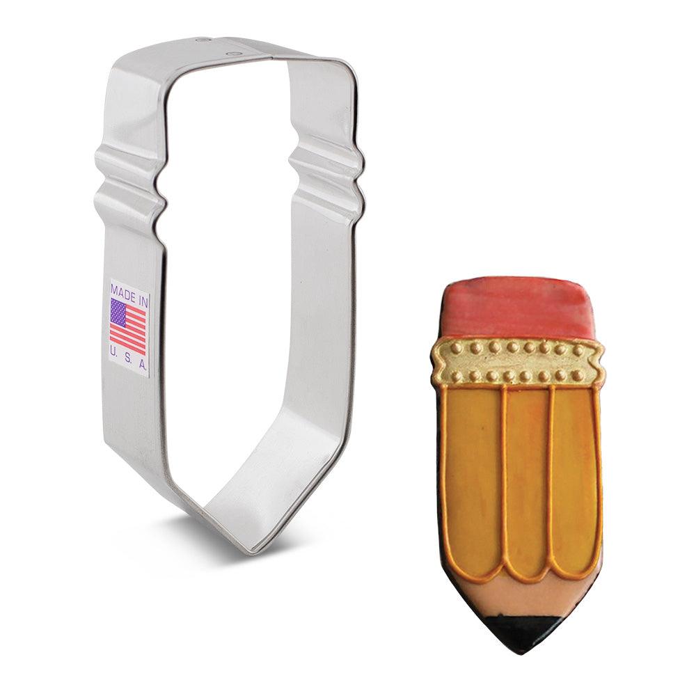 Pencil Cookie Cutter - Designer Cookies ® STUDIO