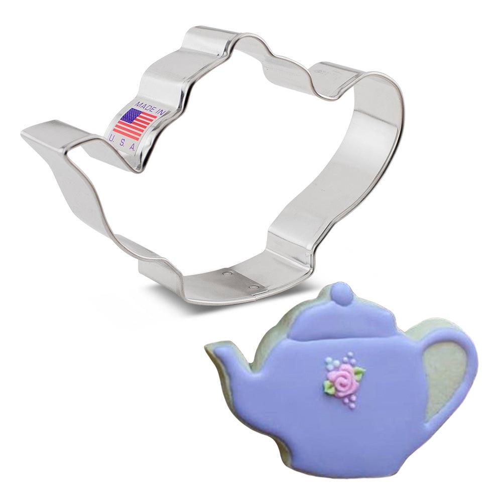 a teapot cookie cutter by ann clark